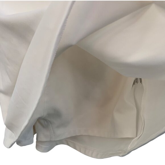 Spiritual Gangster Lexi Active White Twist Back Dress M Inner Shorts 8339 EUC - Picture 5 of 10